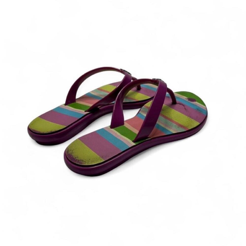 Y2K Coach Jelly Pink multicolor sandals size 7 - Picture 3 of 8